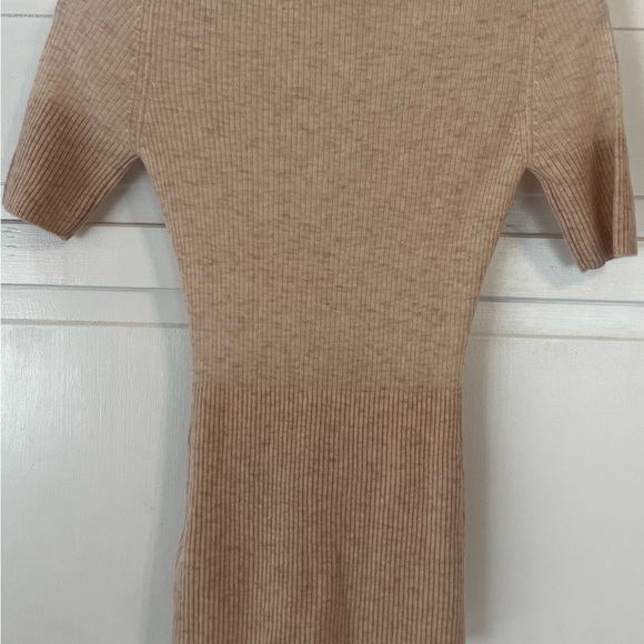 Wolford Beige Ribbed Knit Sweater - Picture 2 of 9